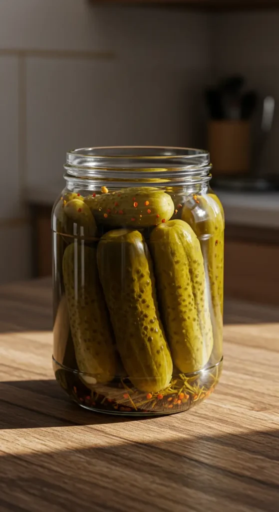 Ogórki kiszone – przepis babci