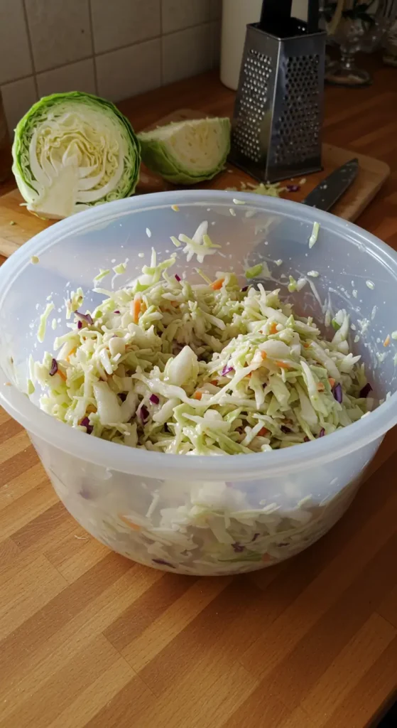domowy coleslaw przepis z kapusty i marchewki
