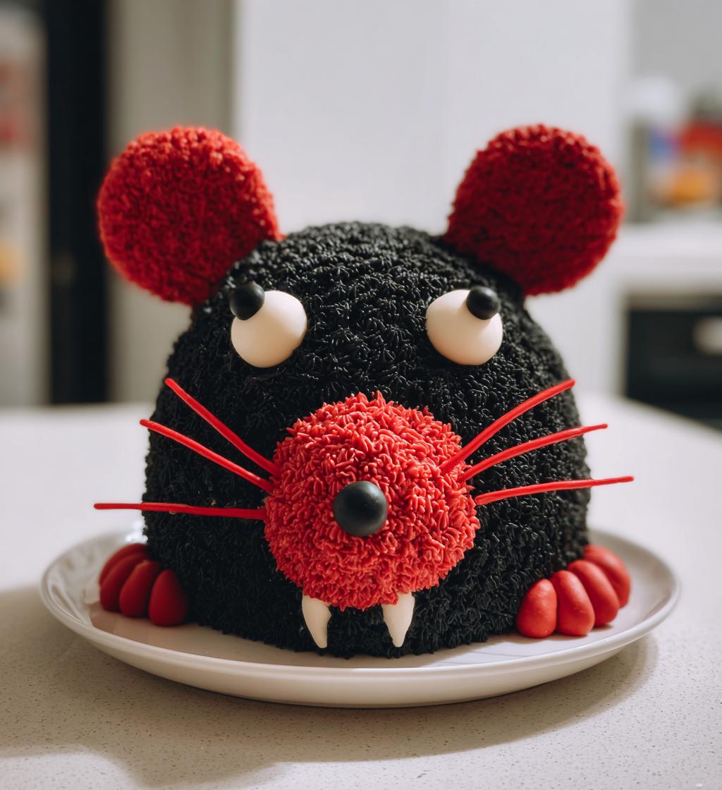 Chaos “Rat Cake” with silly decoration - detail 1