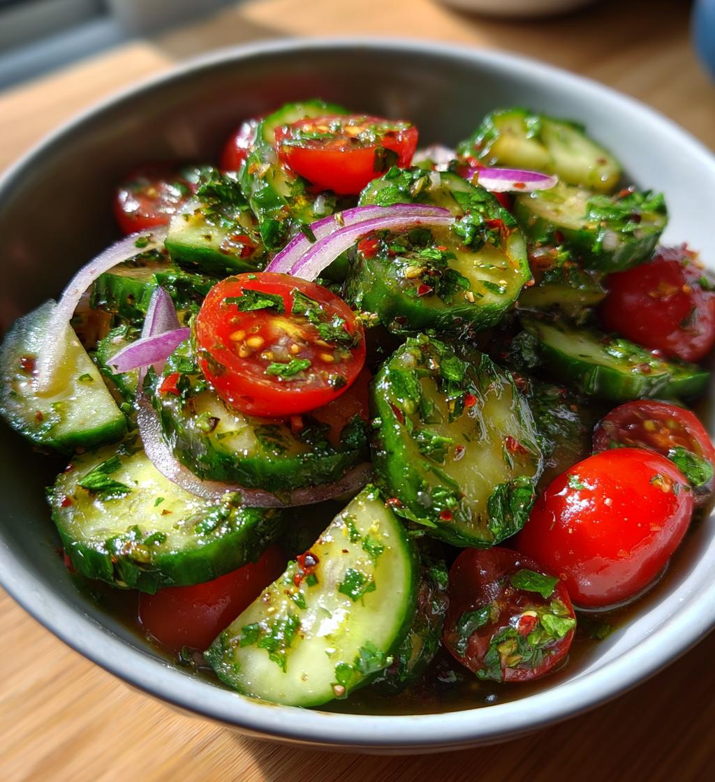 Cucumber Salad Refresh - detail 1
