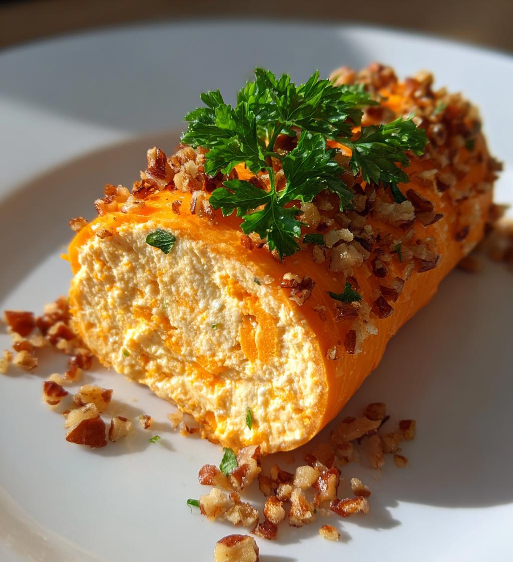 Easy Peesy Carrot Cheesy (Easter Cheese Ball) - detail 1