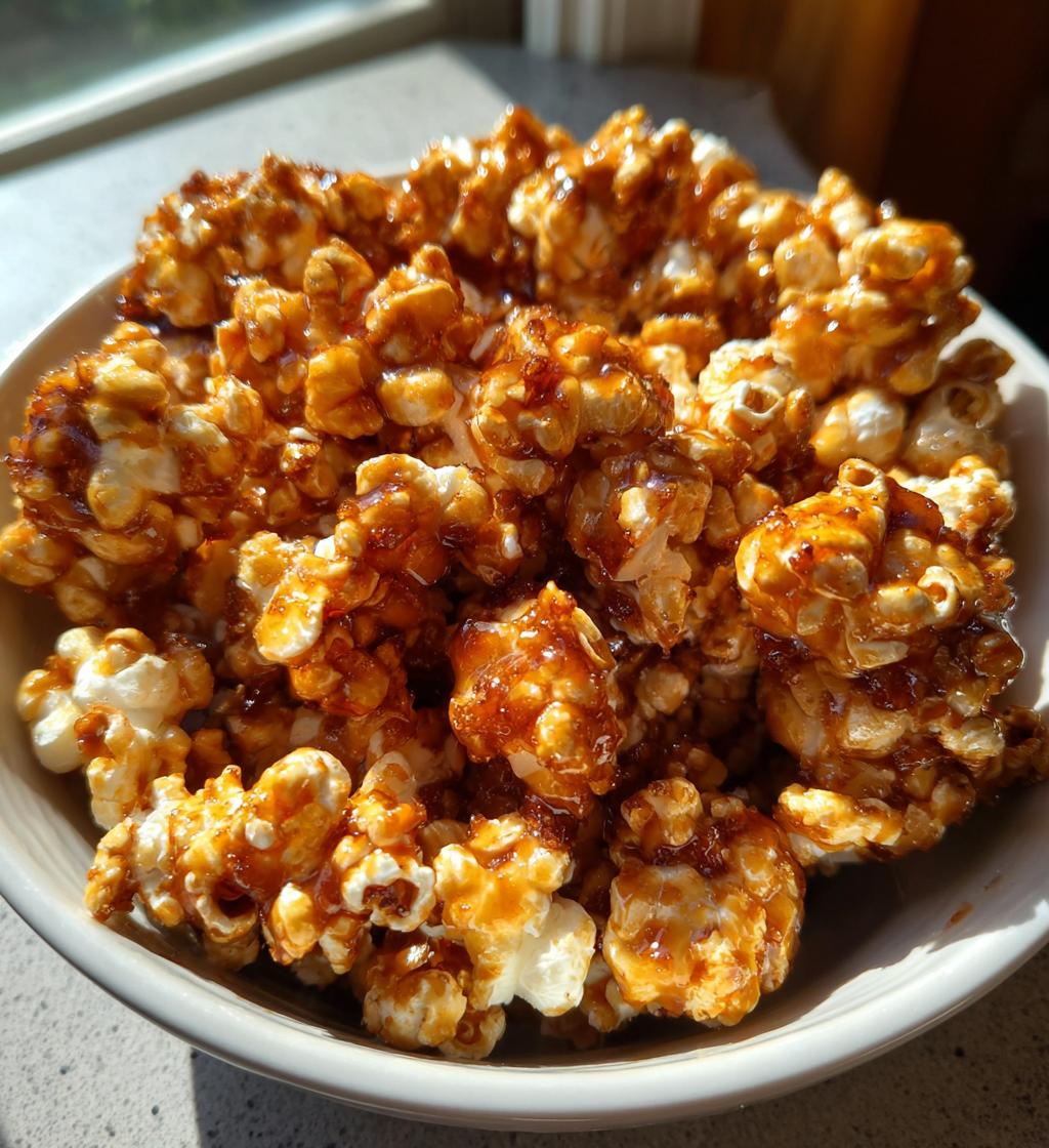 Honey Popcorn Clusters - detail 1