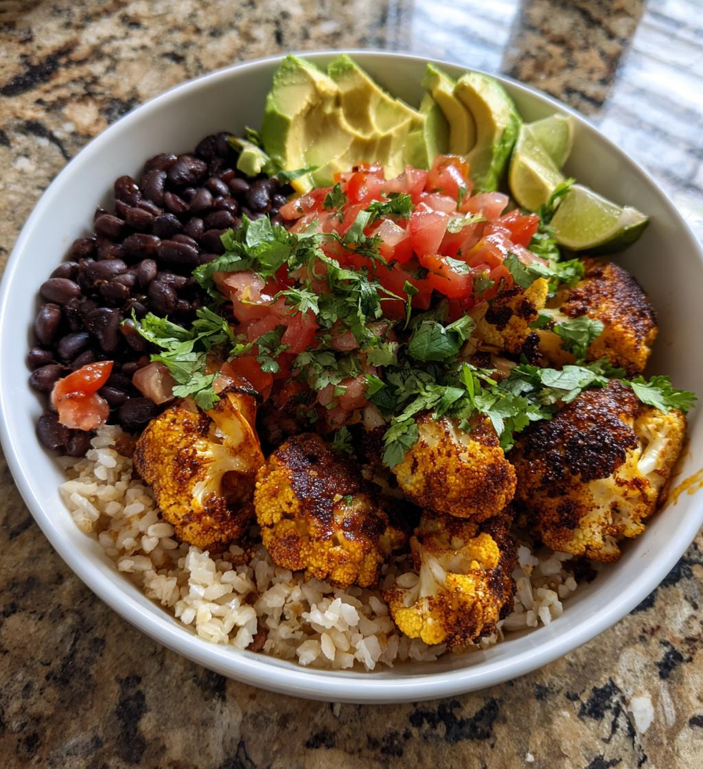 Jamaican Jerk Cauliflower Bowls (without alcohol-based marinades) - detail 1