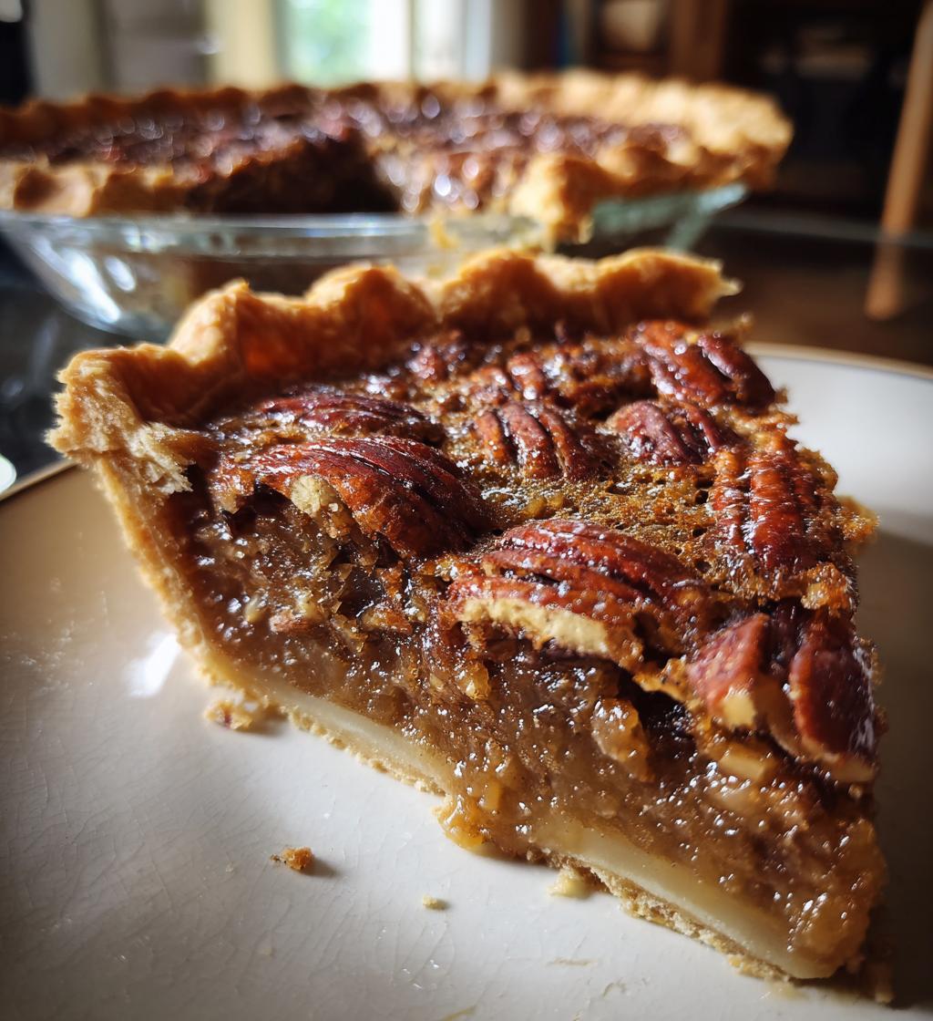 Maple-Honey Pecan Pie - detail 1