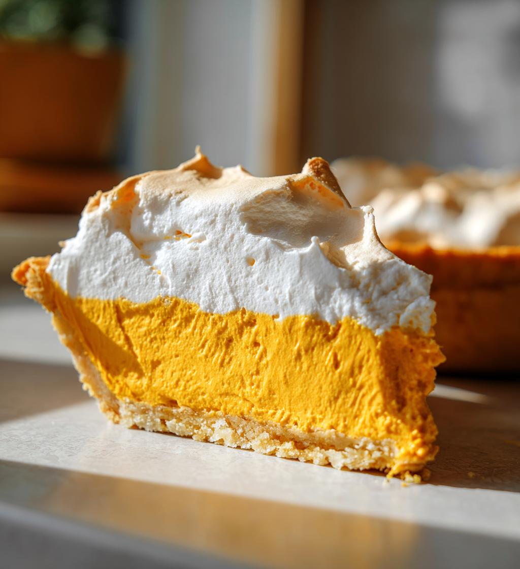 No-Bake Pumpkin Mousse Pie - detail 1