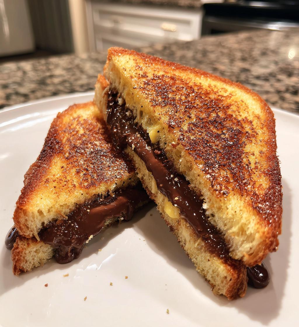 Nutella Grilled Cheese - detail 1