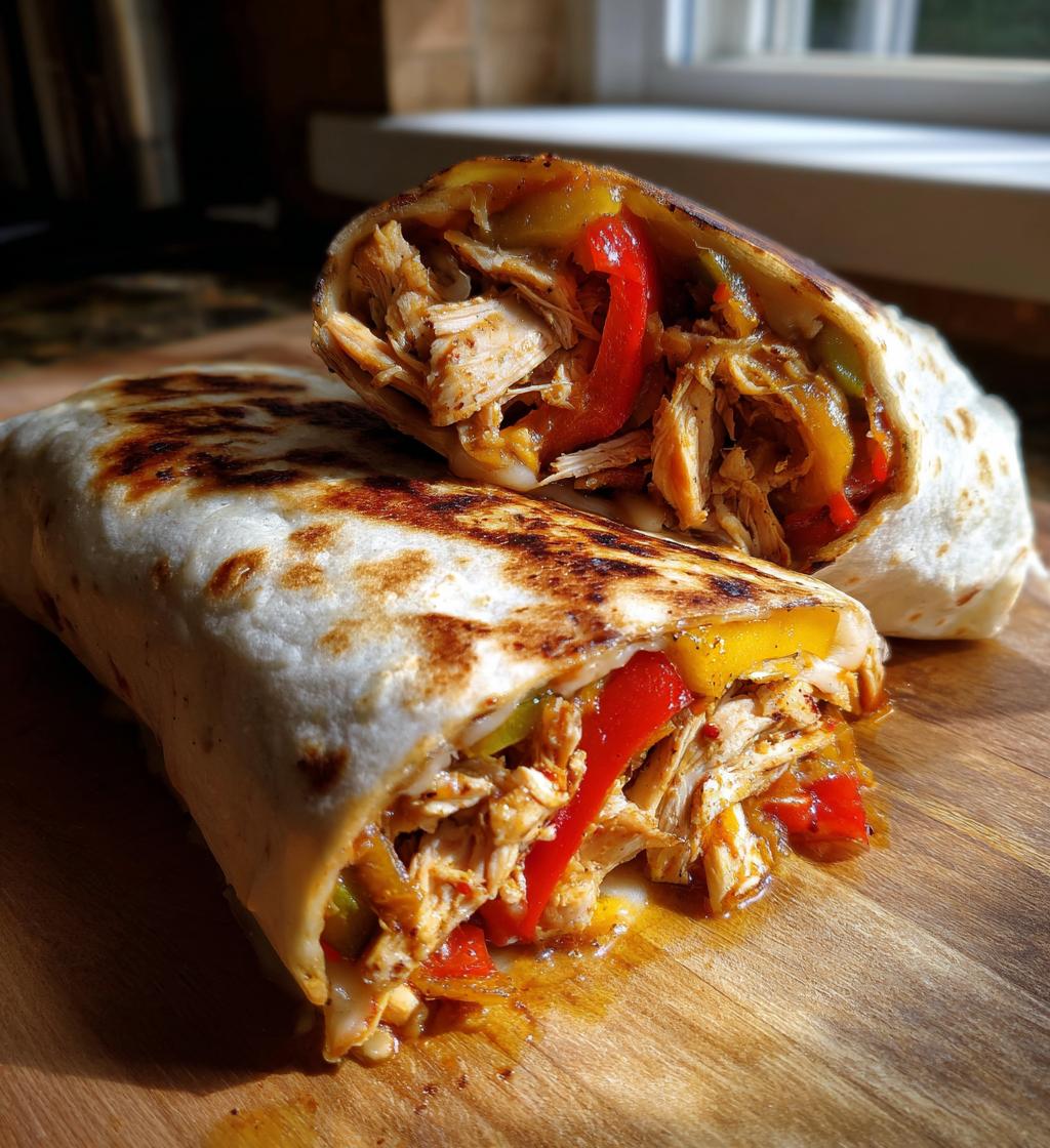 Philly Chicken Cheesesteak Wraps - detail 1