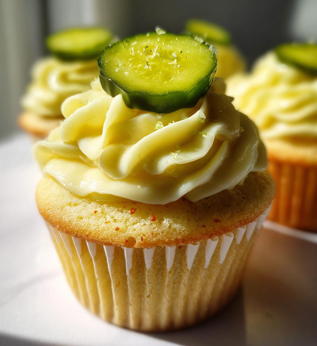 Pickle Cupcake - detail 1