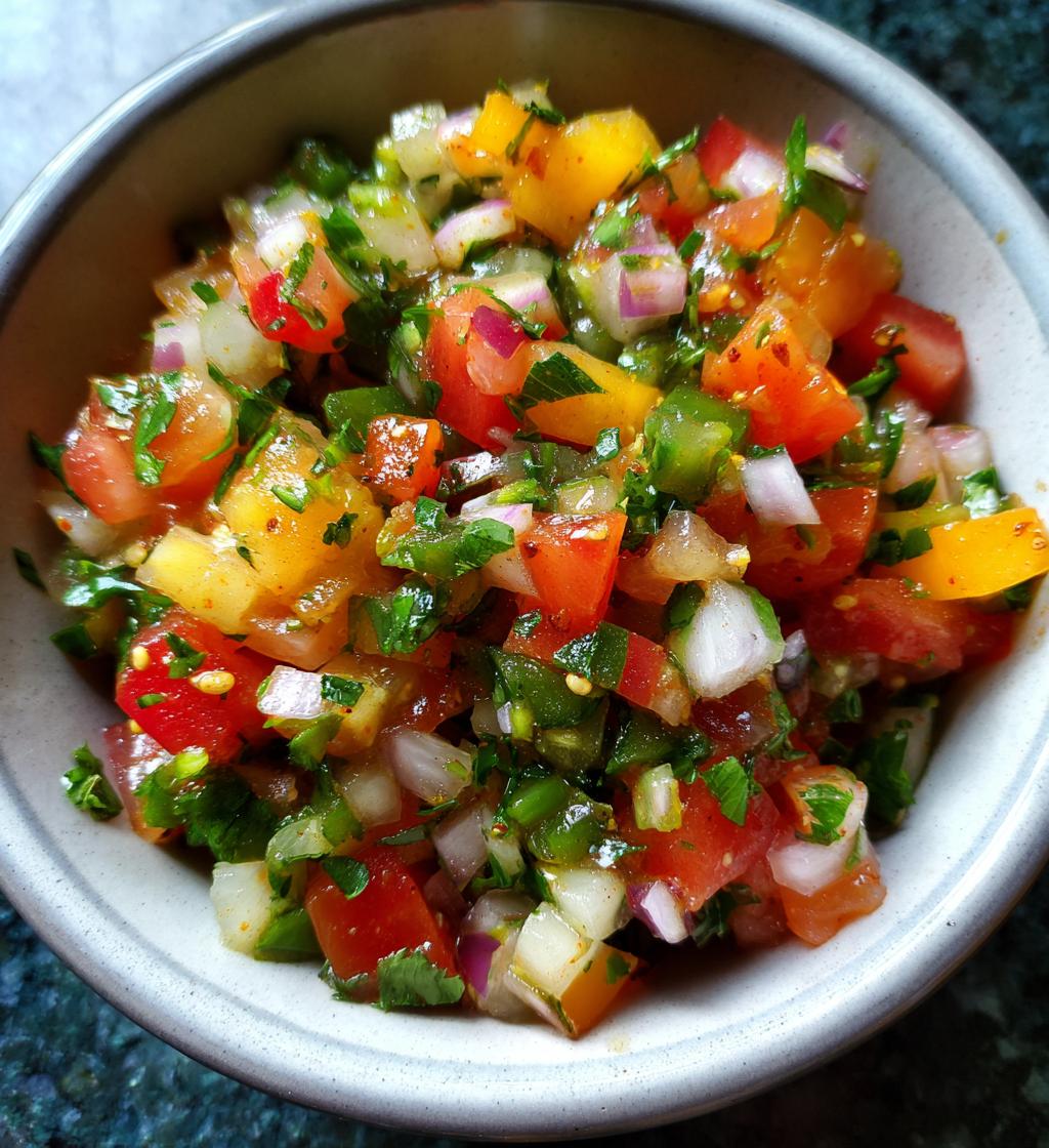 Pickle de Gallo (pickle salsa) - detail 1