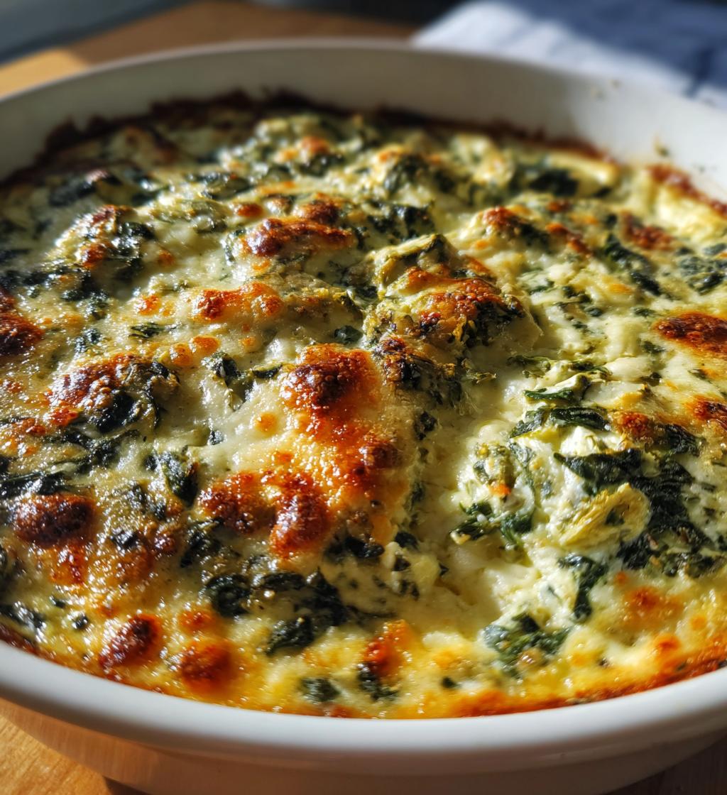 Spinach Artichoke Dip - detail 1