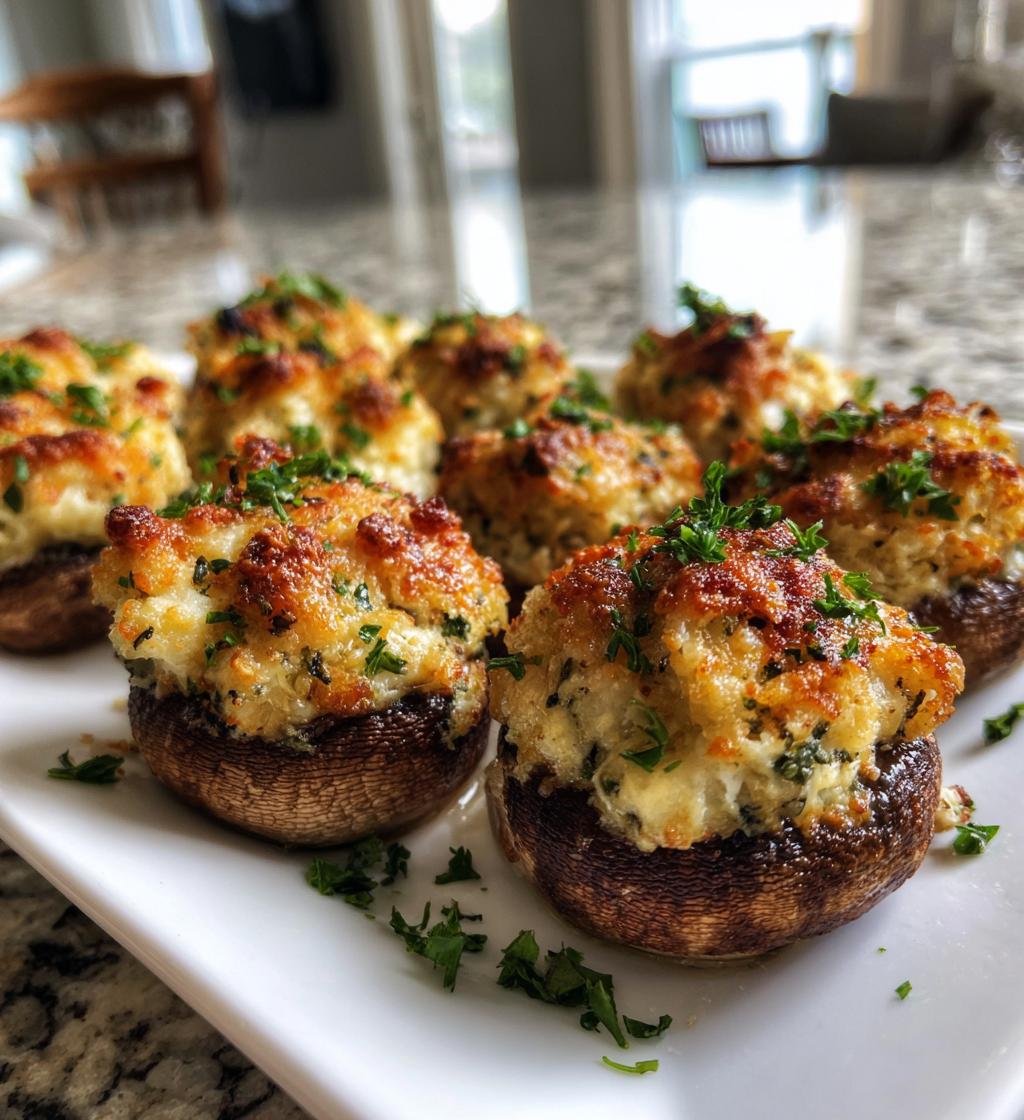 Stuffed Mushrooms - detail 1