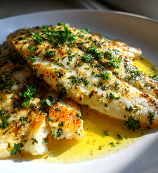 Baked Lemon Herb Tilapia - detail 1