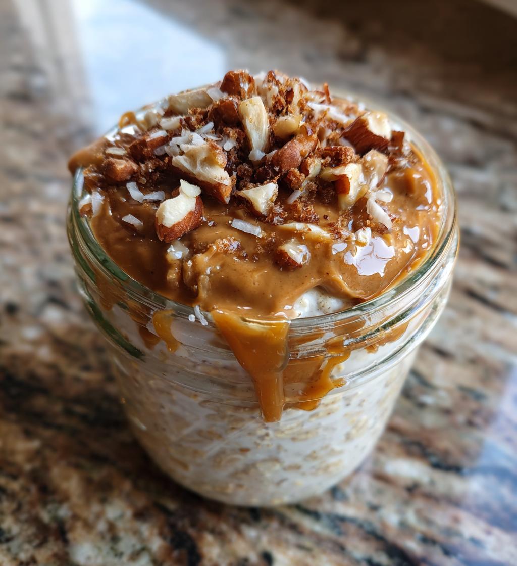 Biscoff Overnight Oats - detail 1