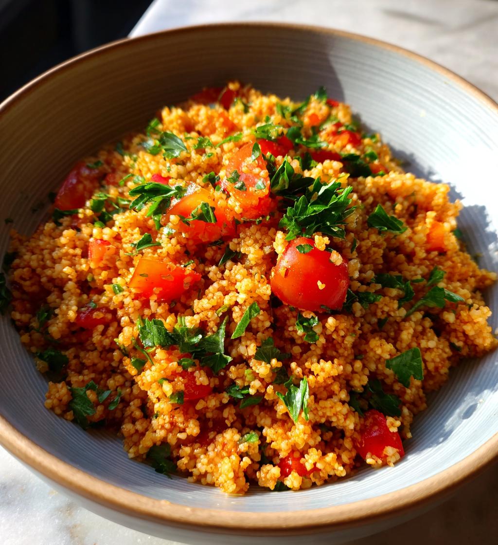 Bulgur Pilaf with Tomato - detail 1