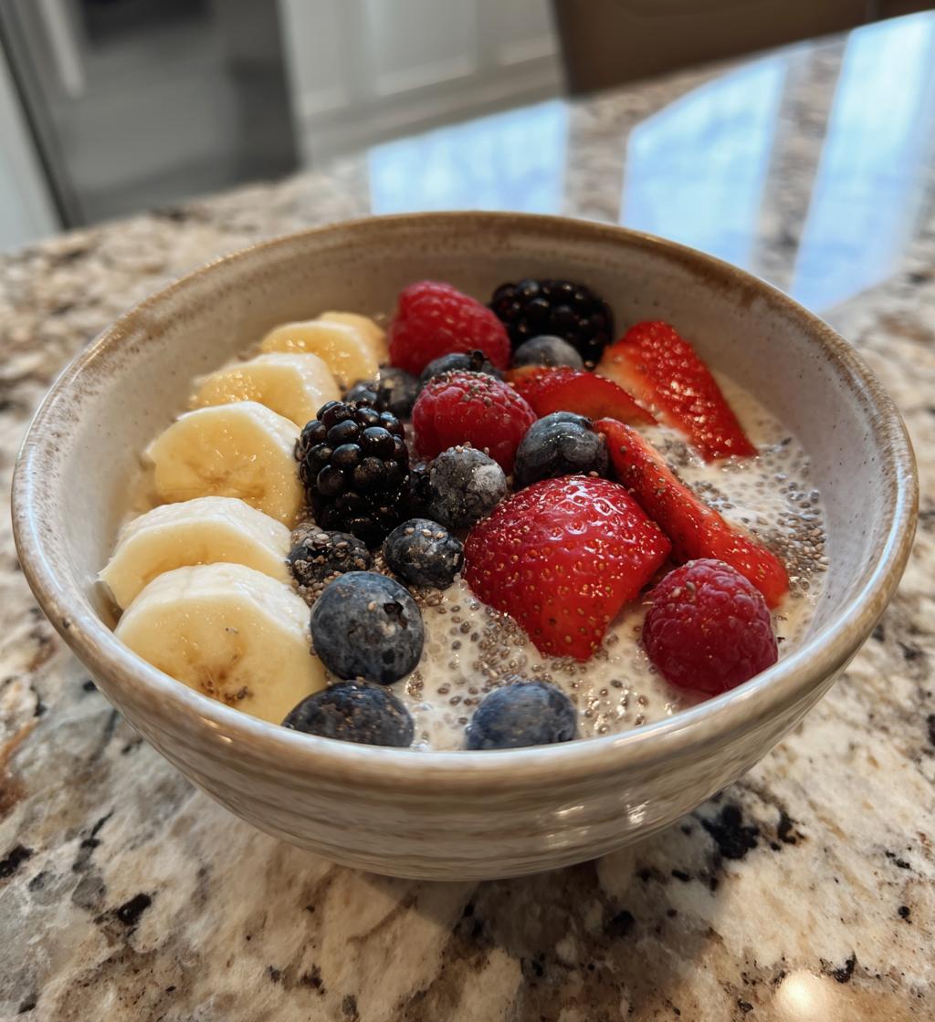 Chia Breakfast Pudding - detail 1