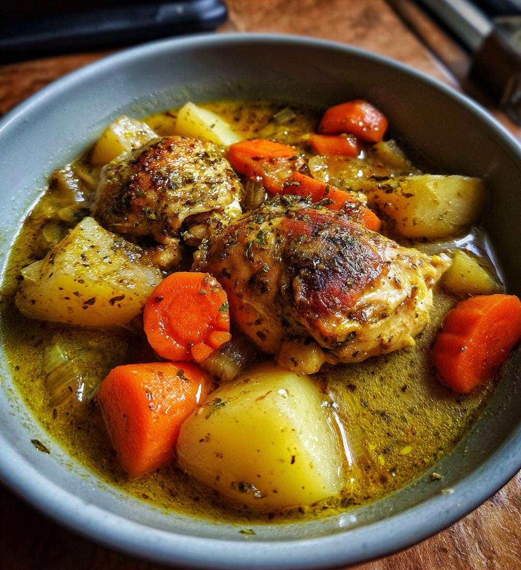 Chicken Stew with Vegetables - detail 1