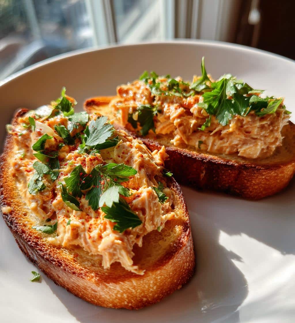 Chipotle Aioli Tuna Toast - detail 1