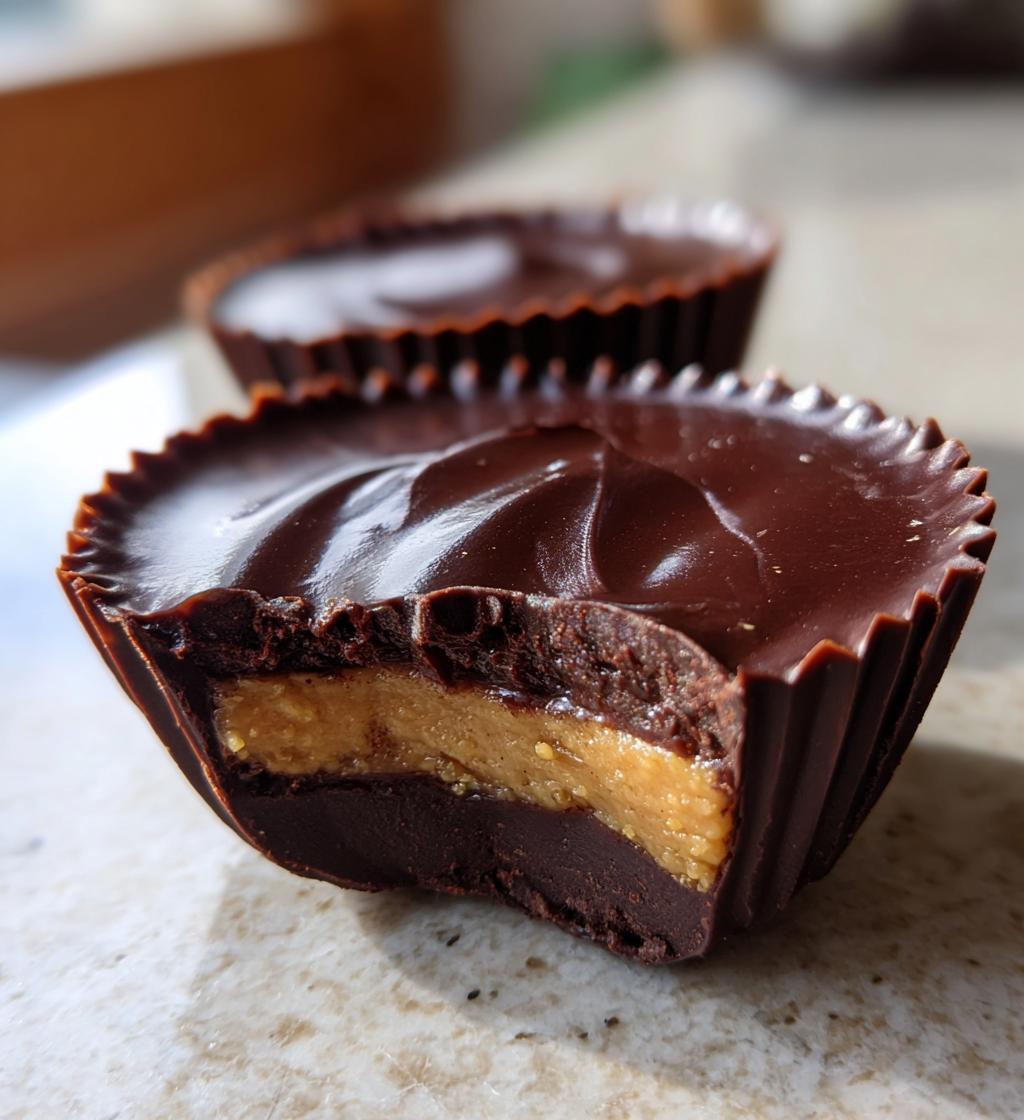 Chocolate Almond Butter Cups - detail 1