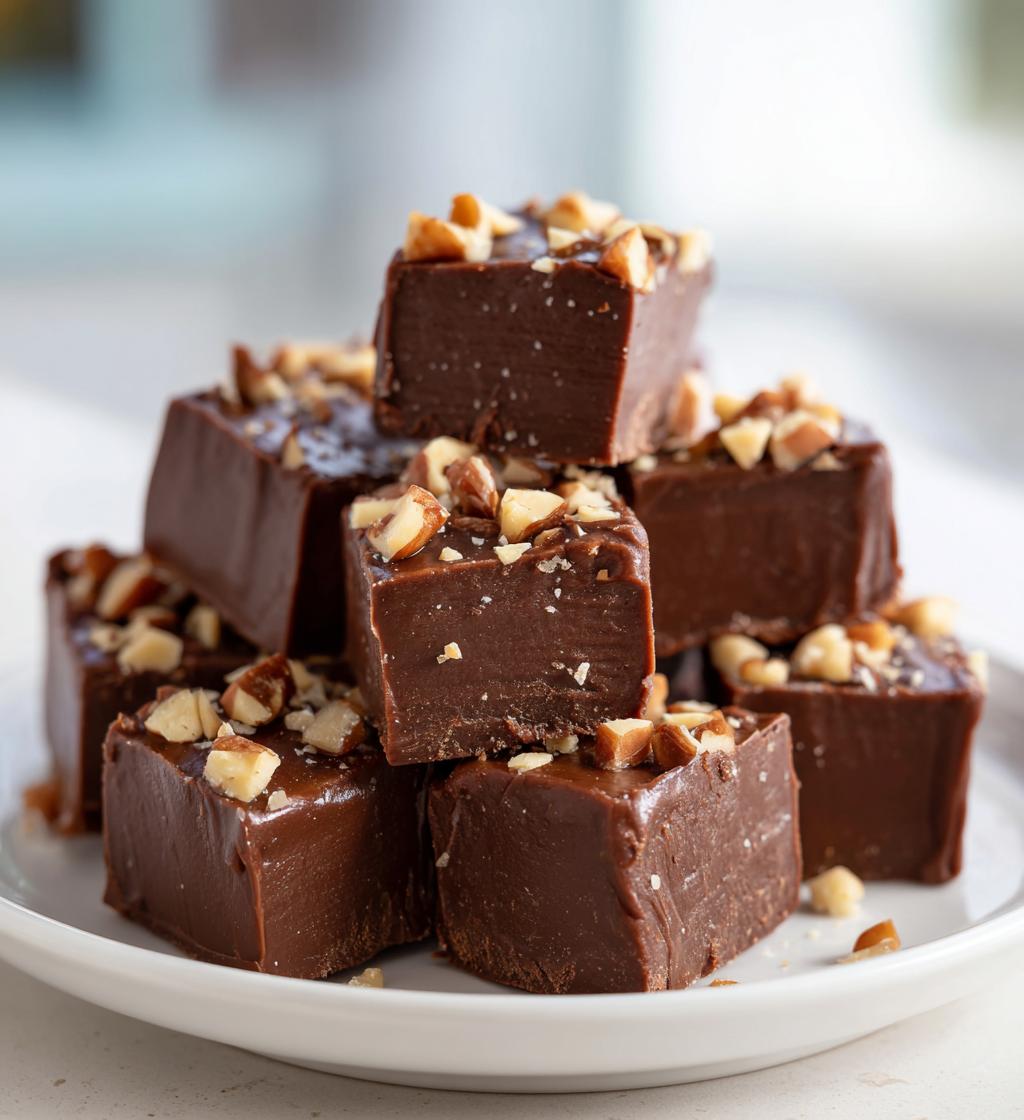 Chocolate Cardamom Fudge - detail 1
