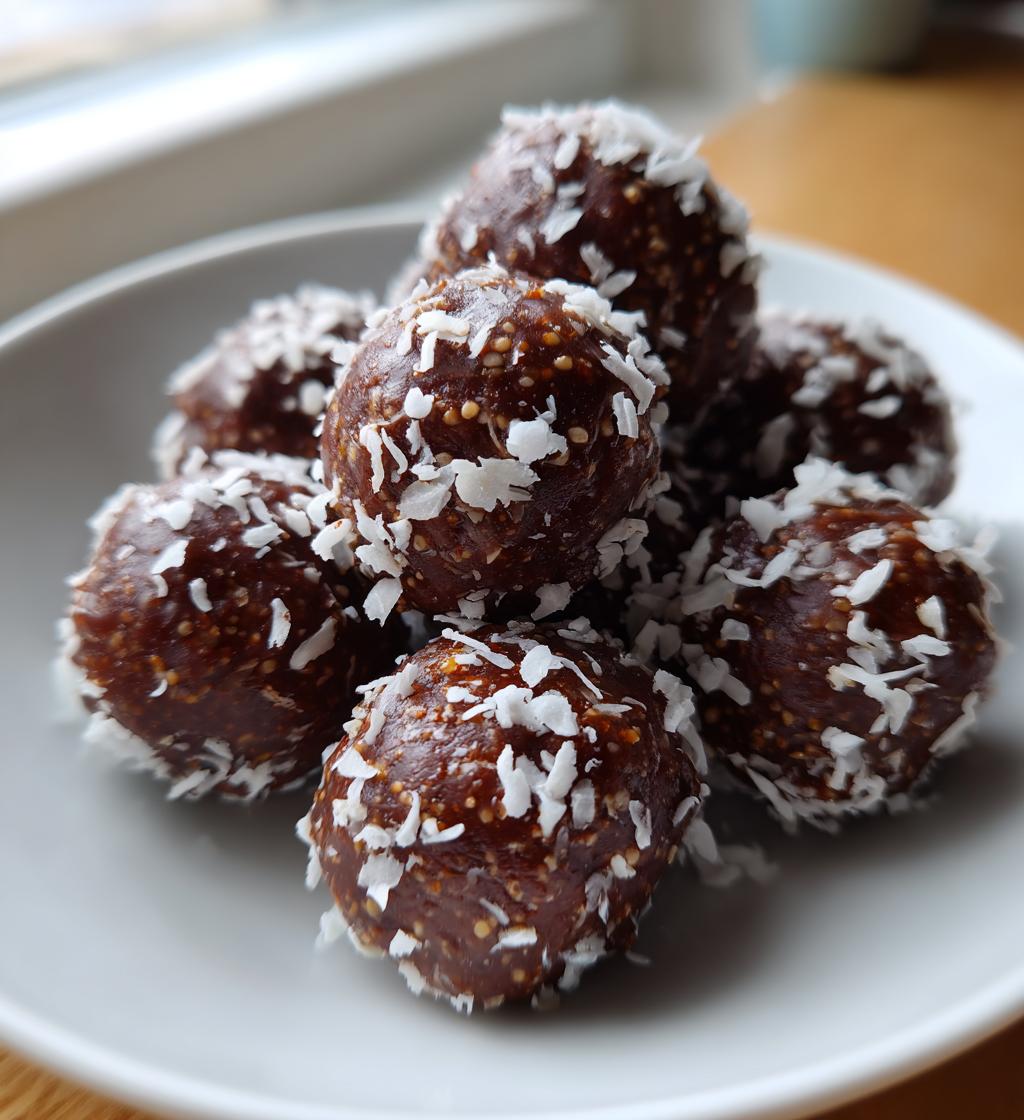 Chocolate Date Honey Balls - detail 1