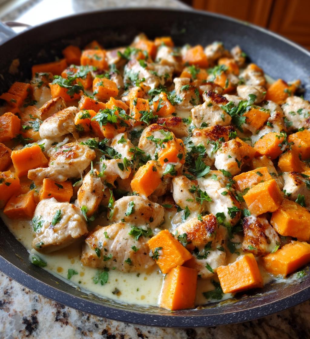 Coconut Chicken and Sweet Potato Skillet - detail 1