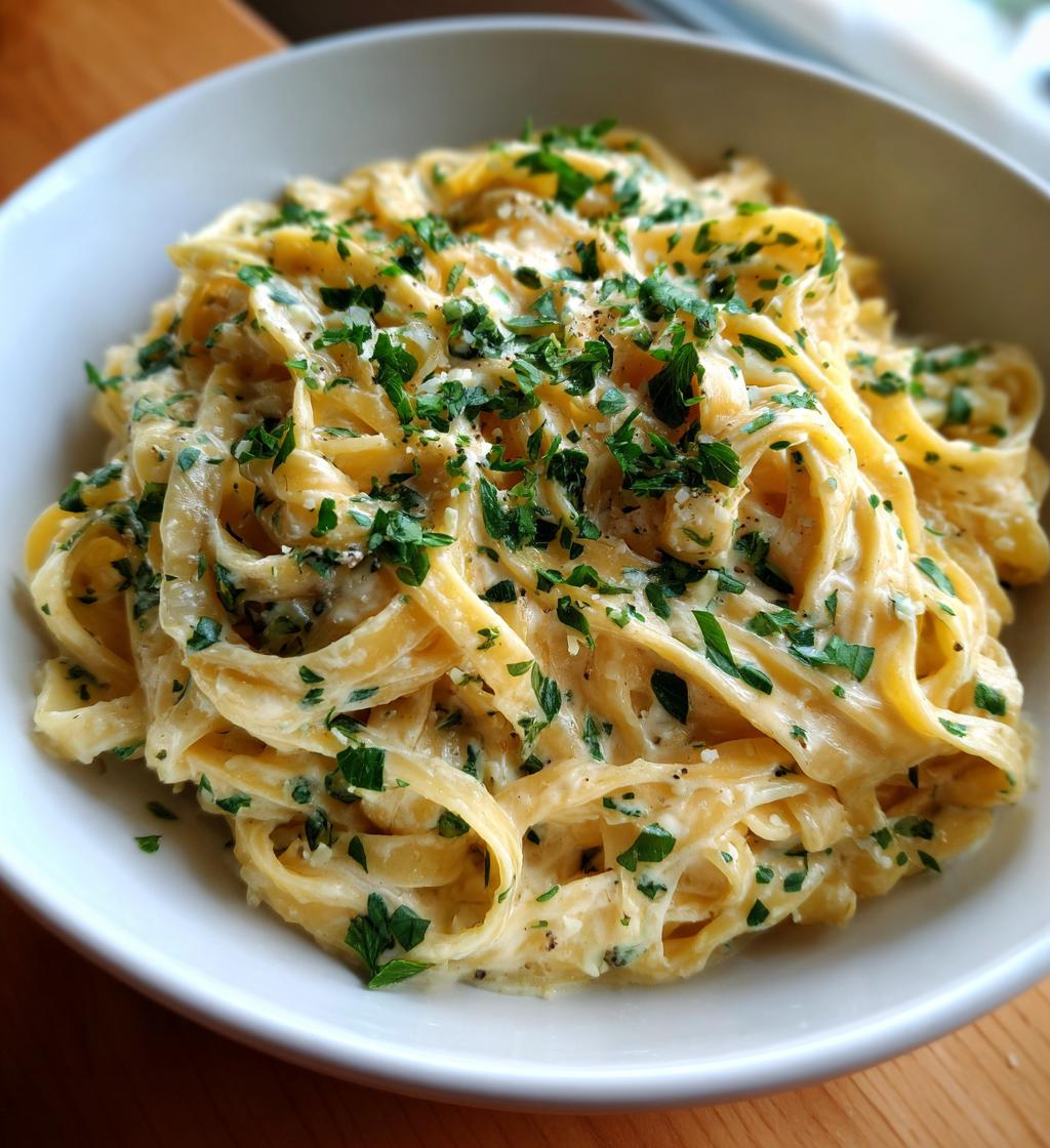 Creamy Garlic Butter Noodles - detail 1