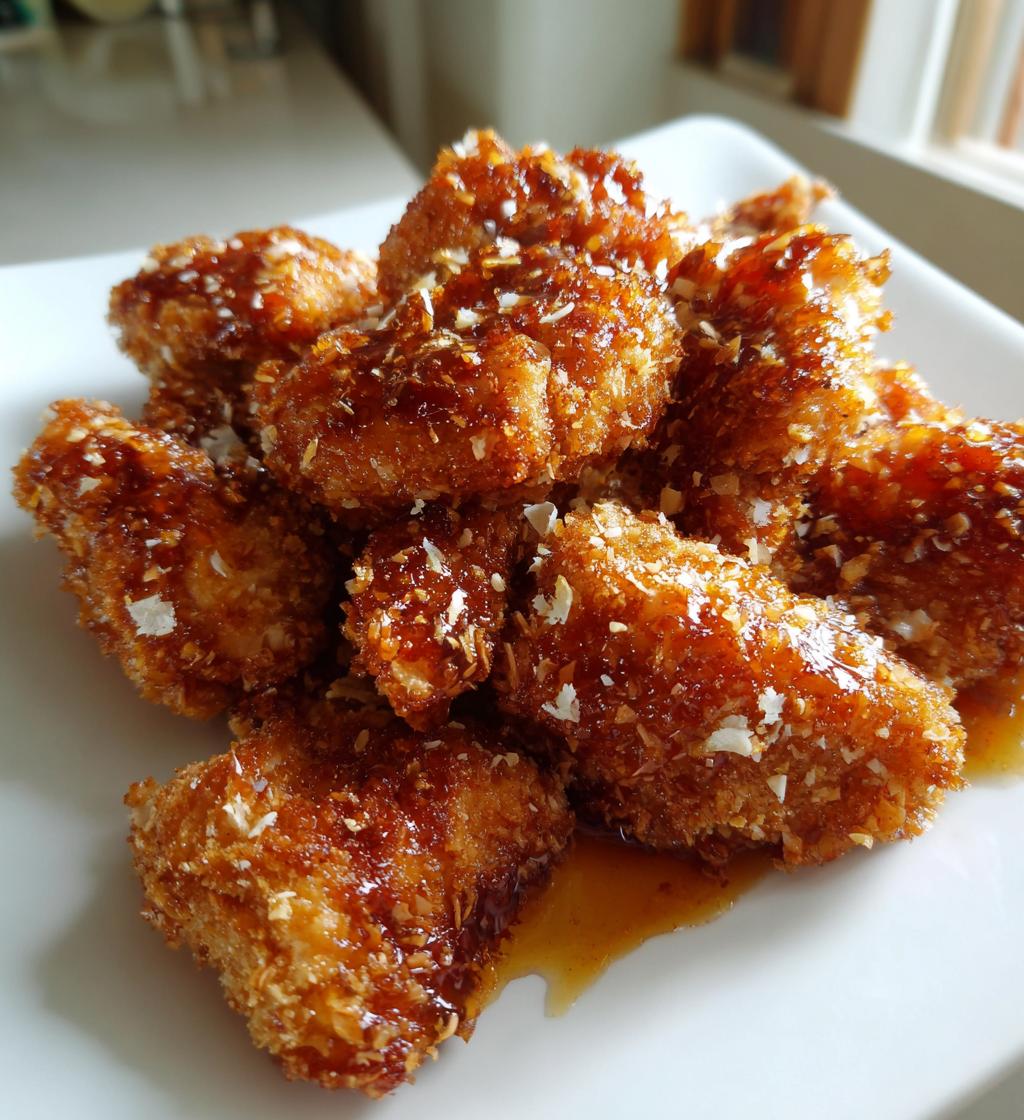 Crispy Coconut Chicken Honey - detail 1