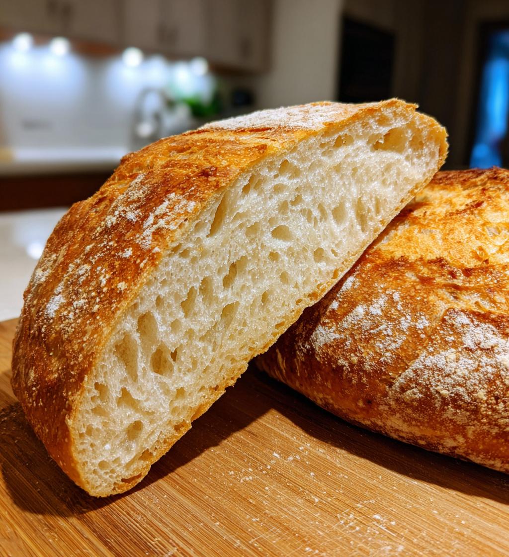 Crusty Italian Bread - detail 1