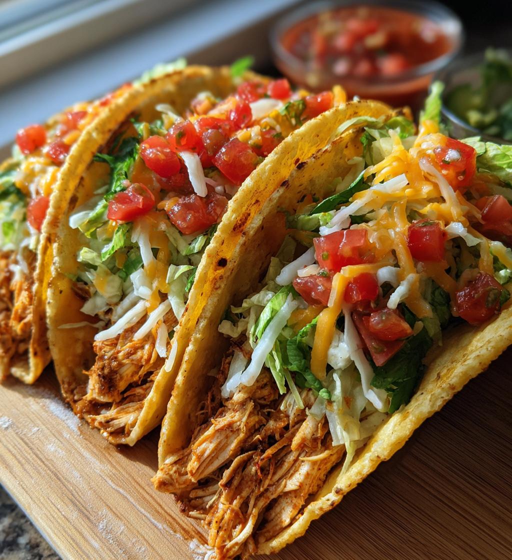 Easy Chicken Tacos - detail 1