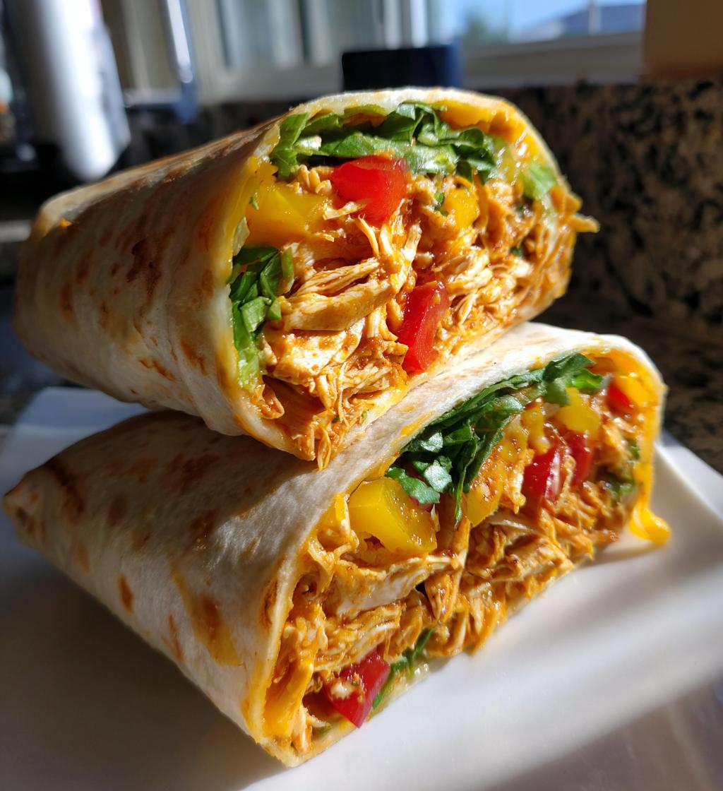 Fajita Chicken Wraps - detail 1