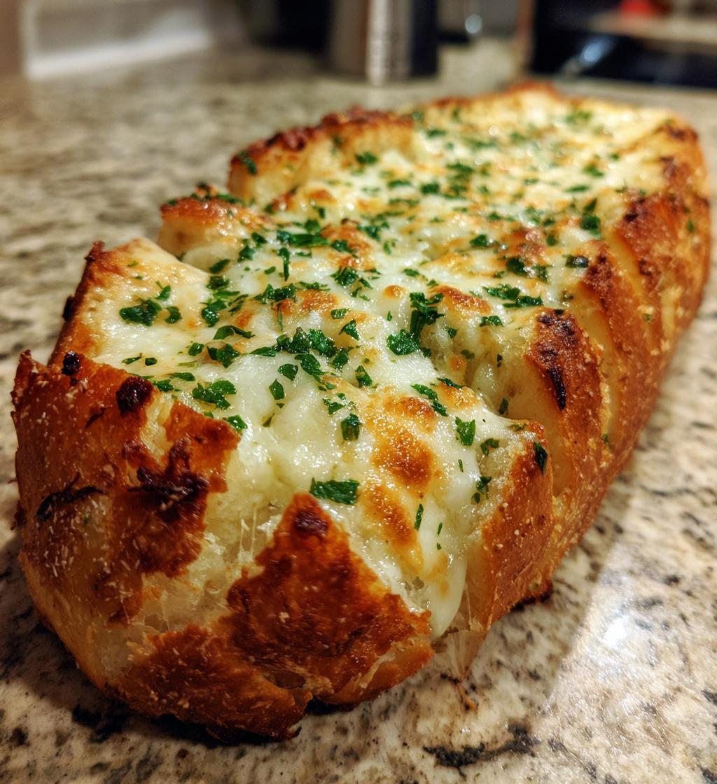 Garlic Bread with Cheese - detail 1