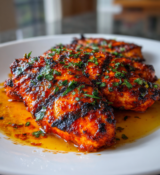 Grilled Harissa Chicken - detail 1