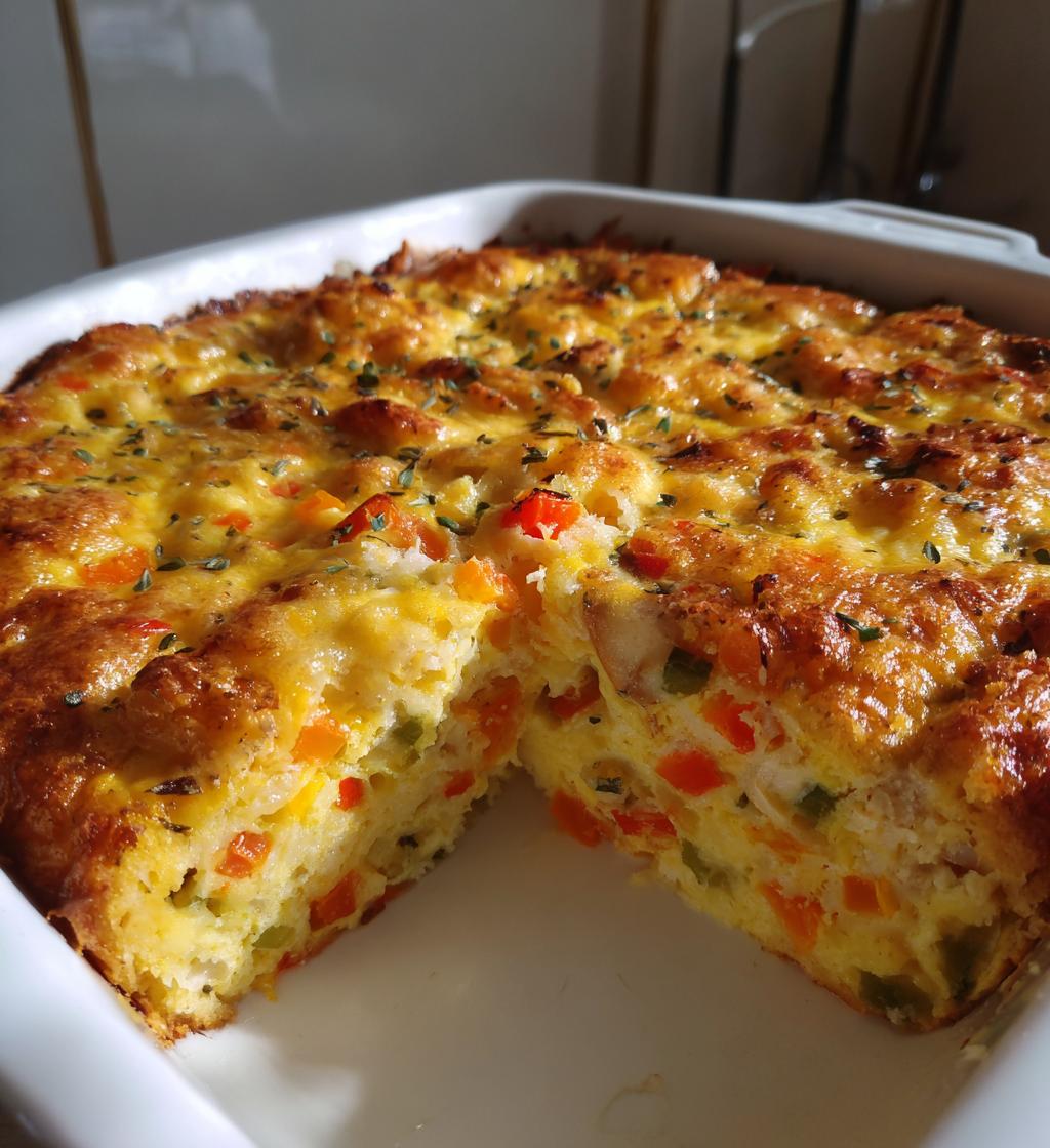 Halal Chicken Breakfast Casserole - detail 1