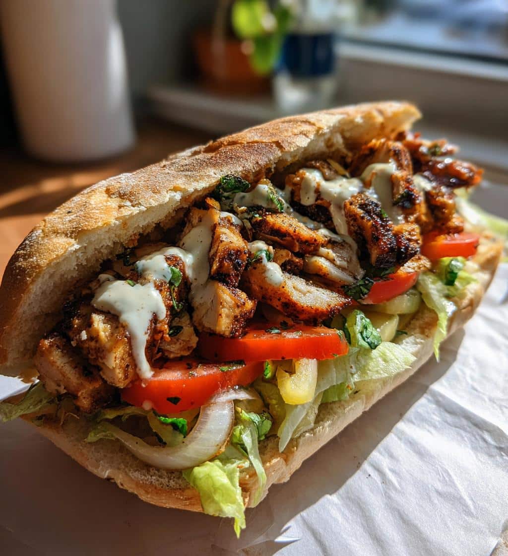 Halal Grinder Sandwich - detail 1