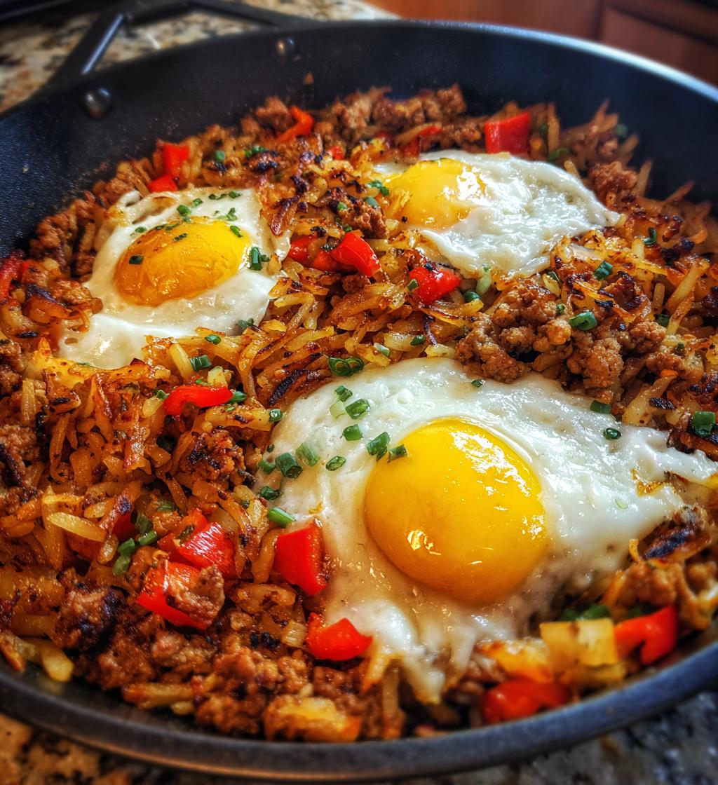 Halal Turkey Hashbrown Skillet - detail 1