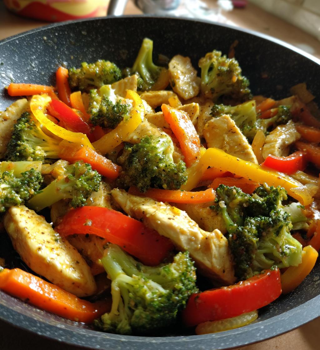 Healthy Halal Chicken Winter Stir‑Fry - detail 1
