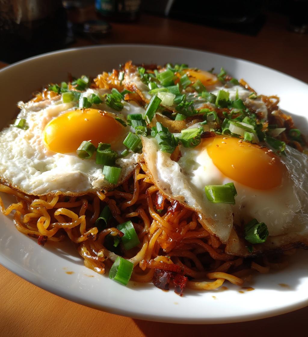 Indomie Goreng Eggs - detail 1