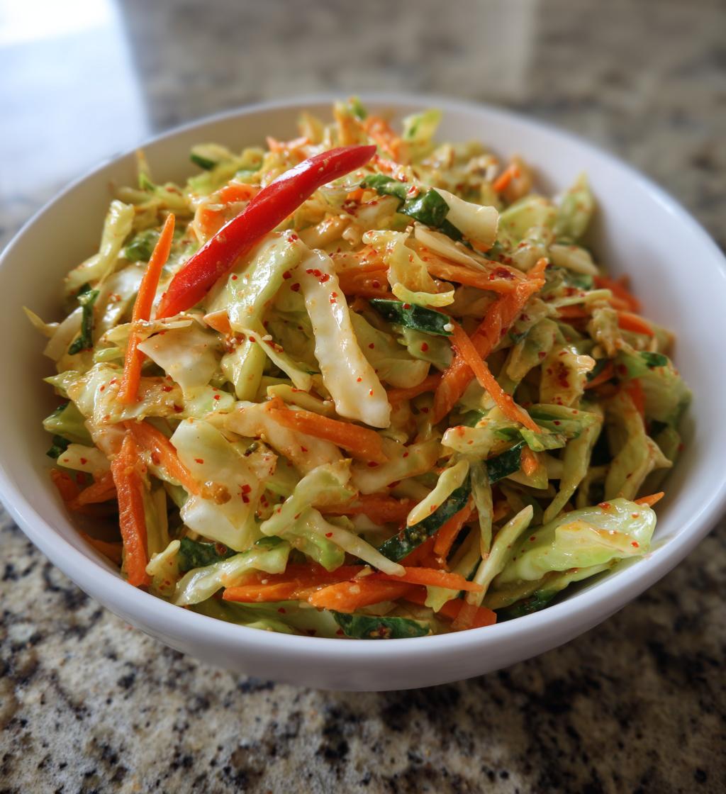 Korean‑Style Coleslaw - detail 1