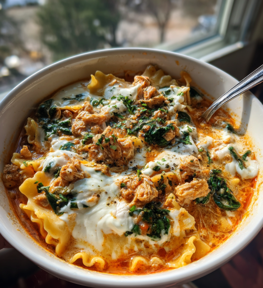 Lasagna Soup (Chicken Version) - detail 1