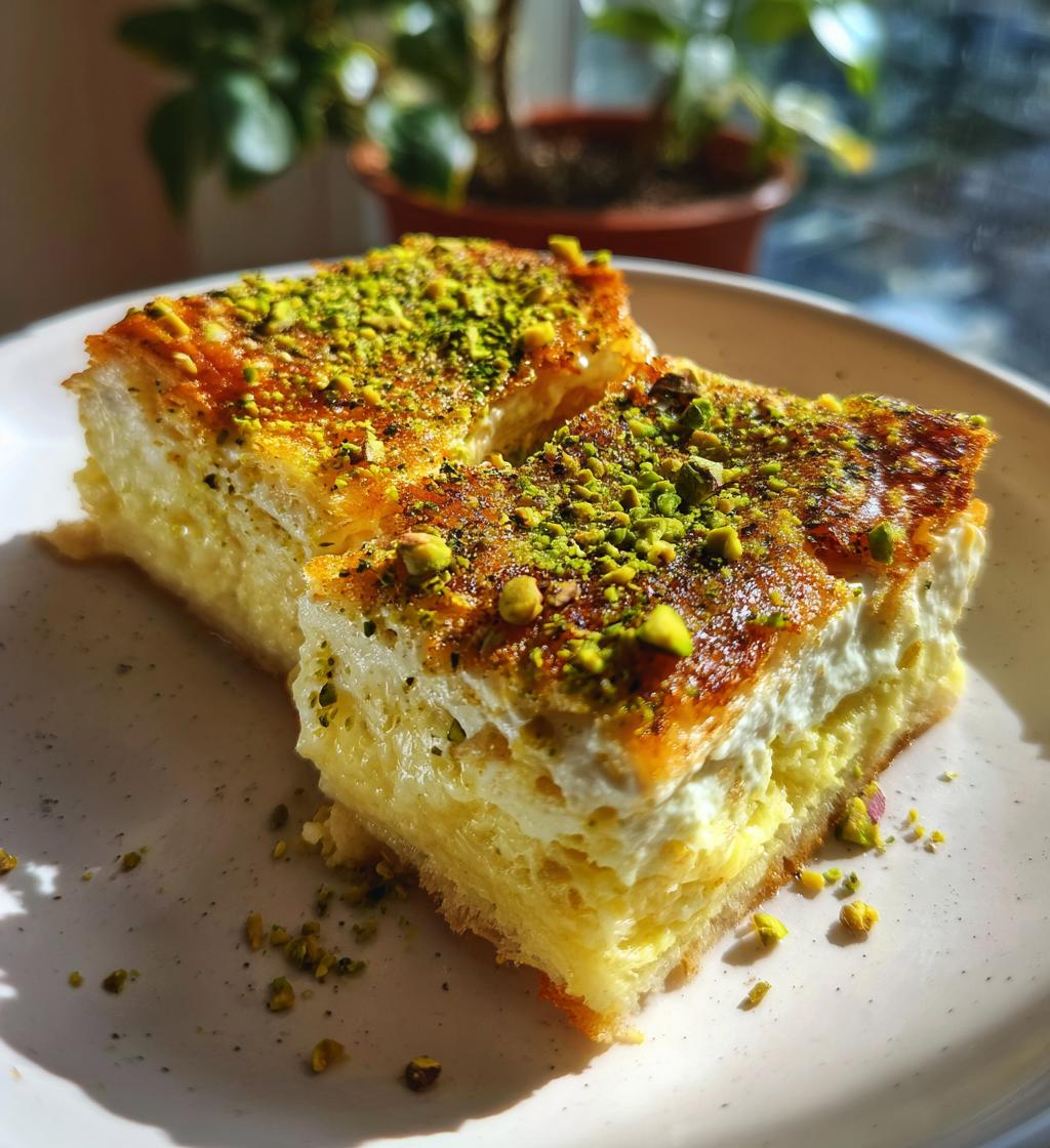 Pistachio Kunafa Mousse - detail 1