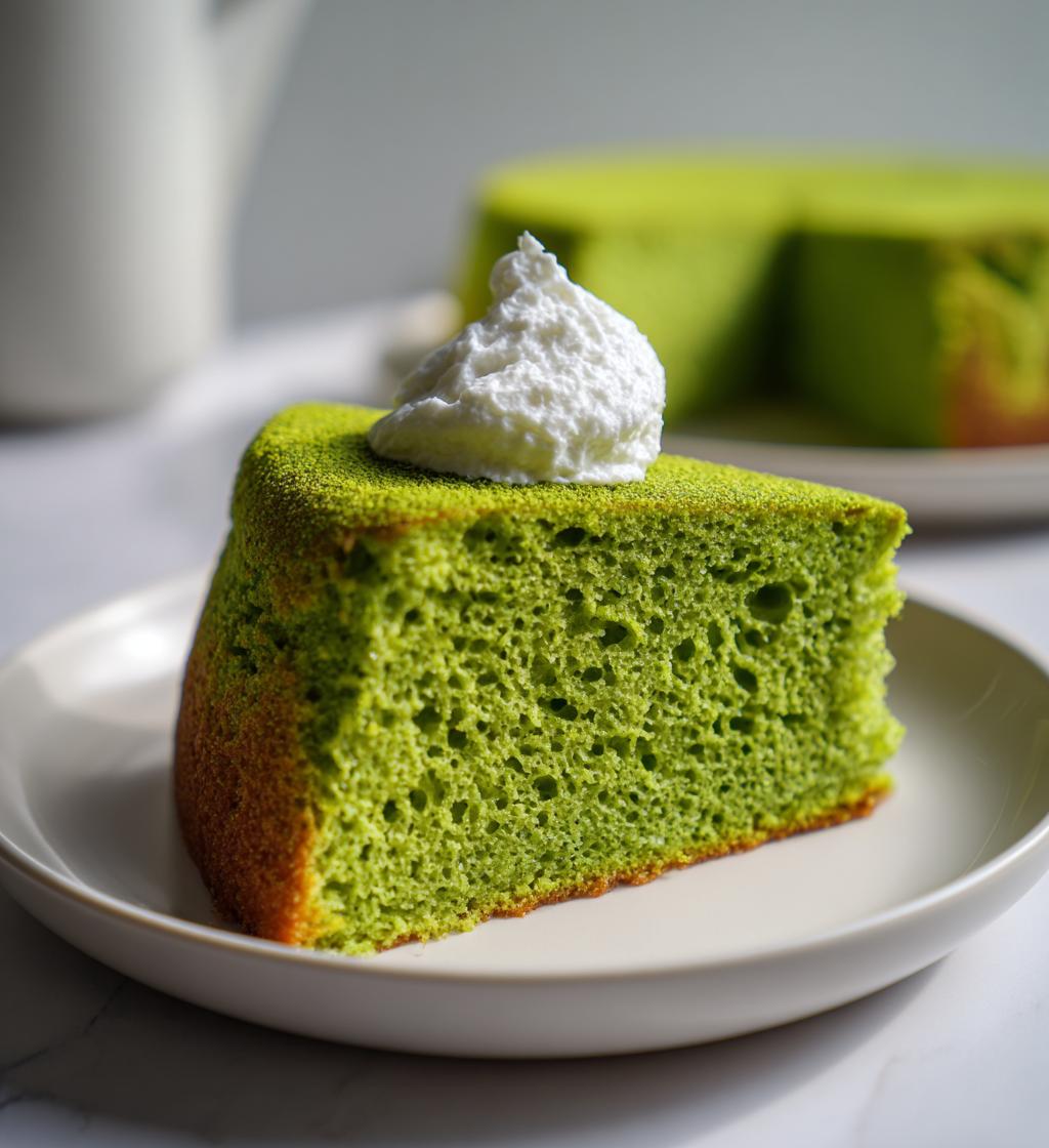 Pistachio Pudding Cake - detail 1