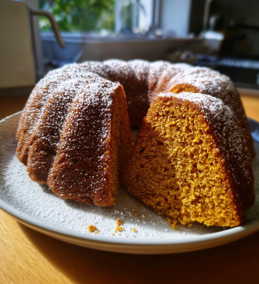 Pumpkin Bundt Cake - detail 1