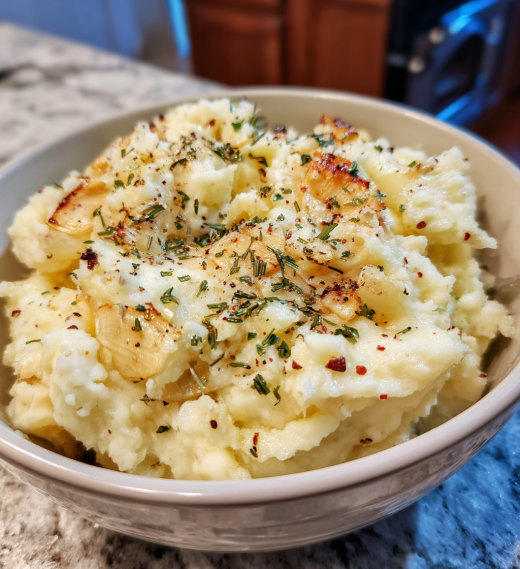 Roasted Garlic Mashed Potatoes - detail 1