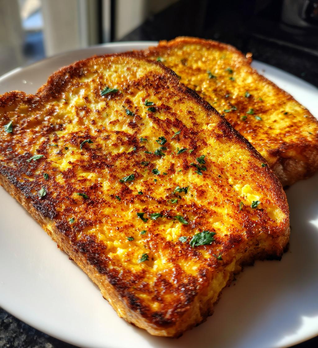 Spicy Egg French Toast - detail 1