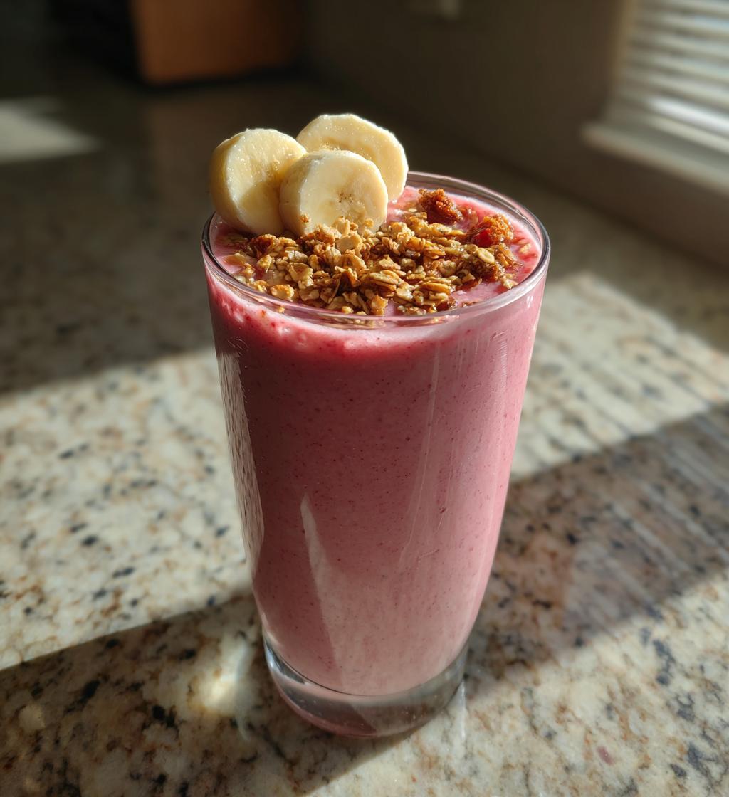 Strawberry Banana Smoothie - detail 1