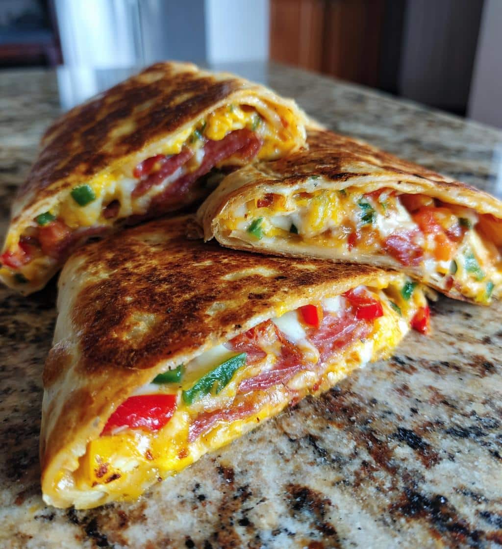 Tortilla Pizza Wrap - detail 1