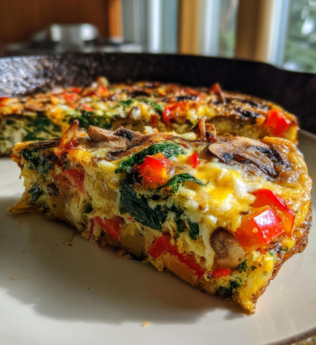Vegetable Frittata Pan Bake - detail 1