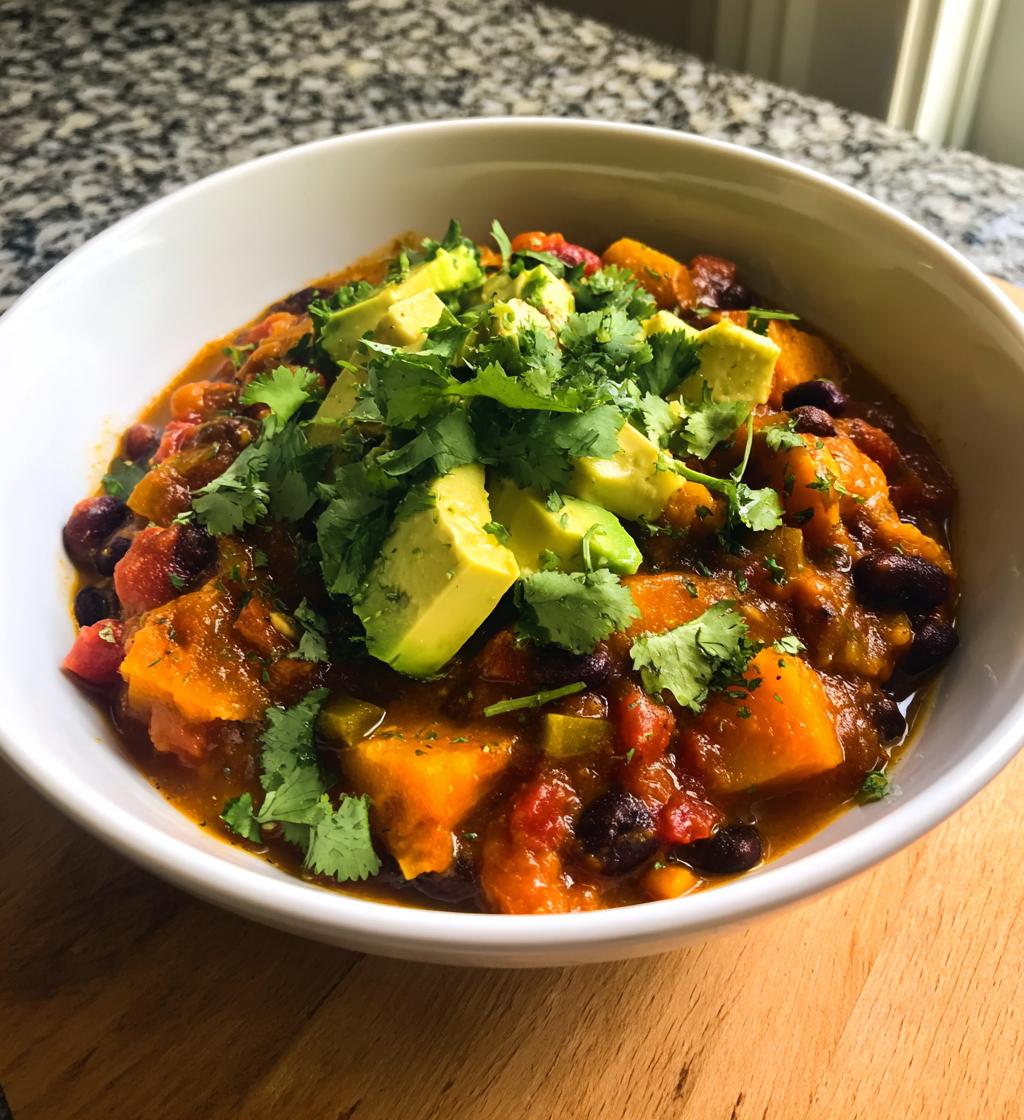 Vegetarian Pumpkin Chili - detail 1