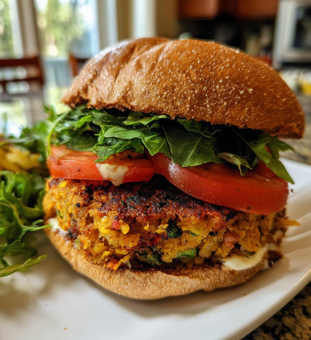 Veggie Smash Burger - detail 1