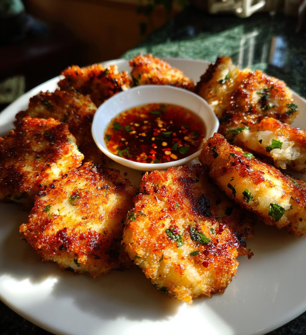 Vietnamese Fish Cakes - detail 1